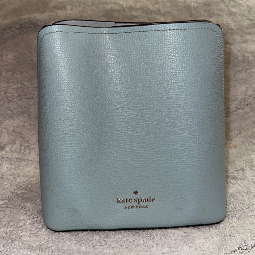 Light Blue Kate Spade Bucket Crossbody